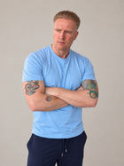 Katoenen T-shirt – Hemelsblauw