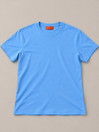 Katoenen T-shirt – Hemelsblauw